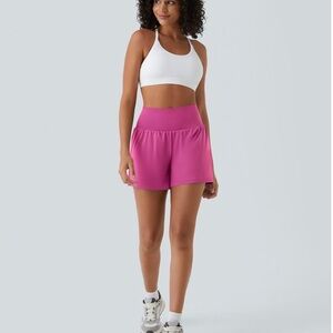 HALARA Women's Vibrant Pink Athletic Shorts